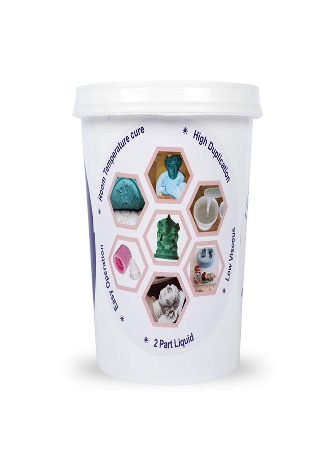 SILOCZEST LSR2 Liquid Silicone Rubber for Resin Art Craft, POP & Clay Mould Making Applications (LSR2 SLOW-1KG) - Image 4